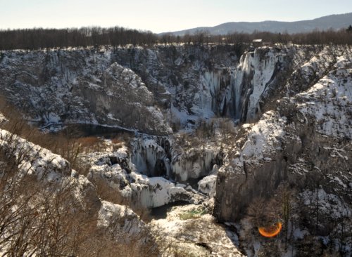 Plitvicka Jezera in winter